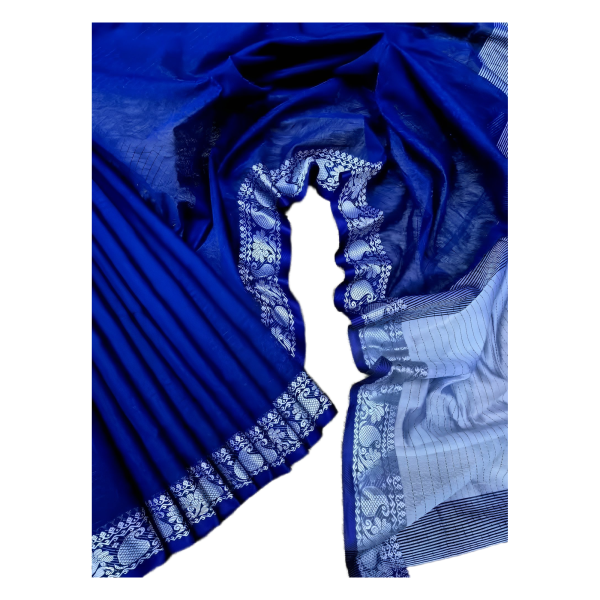 হাফ সিল্ক নকশি পাইর শাড়ি